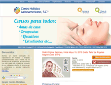 Tablet Screenshot of centroholistico.org